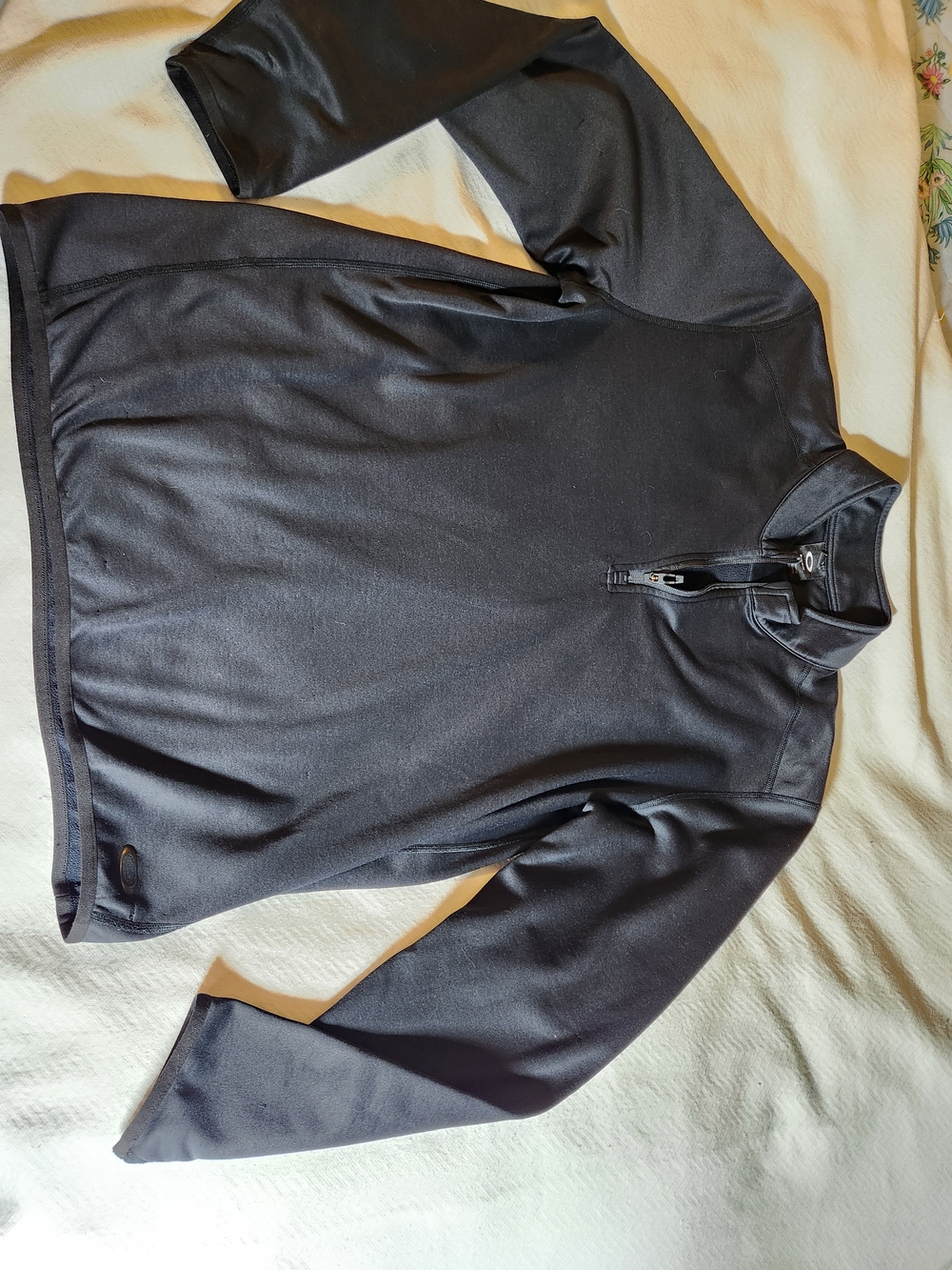 Oakley Women's Black Half-Zip Ski Top